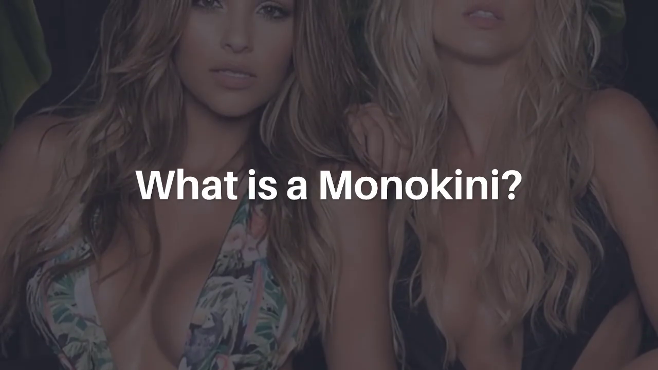 'Video thumbnail for What is a Monokini?'