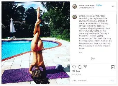 Get A Beach Body From Home: 10 Expert Tips : @amber_rose_yoga on Instagram