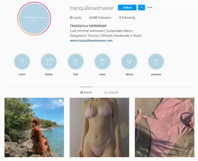 Bikini Trends And Influencers 2020 : https://www.instagram.com/tranquilaswimwear/