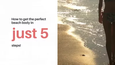 How to get the perfect beach body in just 5 steps!