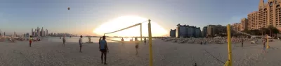Top 5 Beach Volleyball Bikinis : Volleyball courts in Dubai Sofitel beach