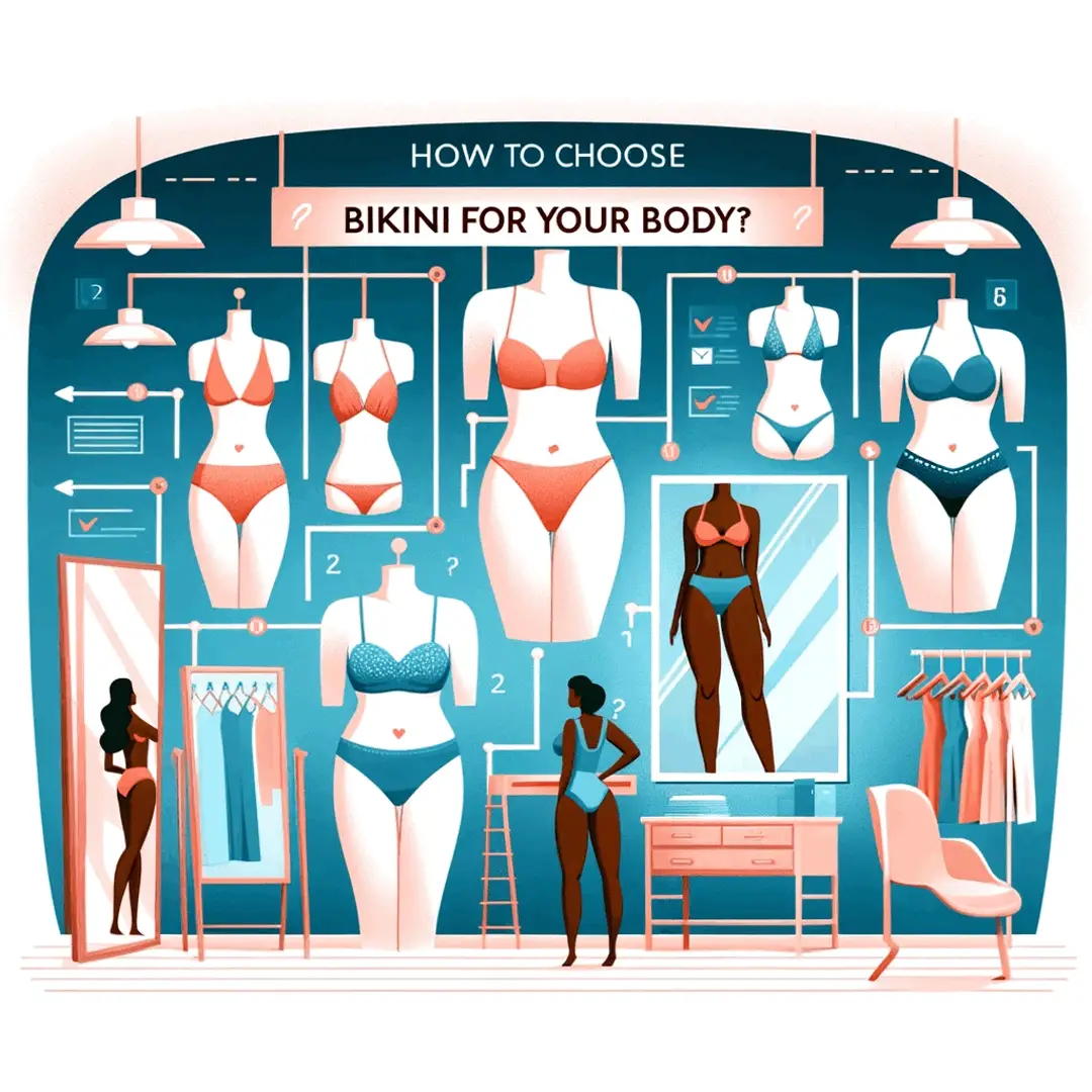 How to choose bikini for your body? : Booking chosen for body type