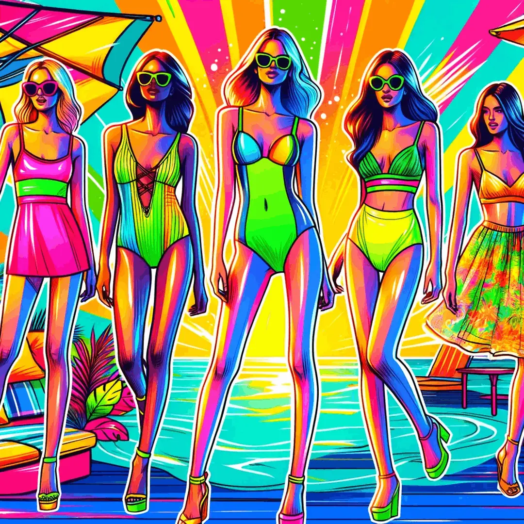 Neon : The Most Essential Color Swimsuit For Women